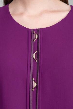 Round Neck Straight Skinny Suzanna Dress - GUMANIZE - Globality Store - Women Clothes Wholesale Turkey