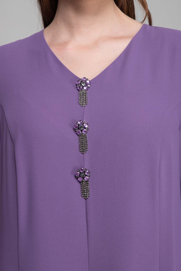 V Neck Suzanna Dress