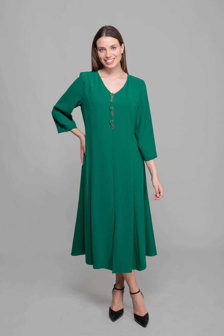 V Neck Suzanna Dress