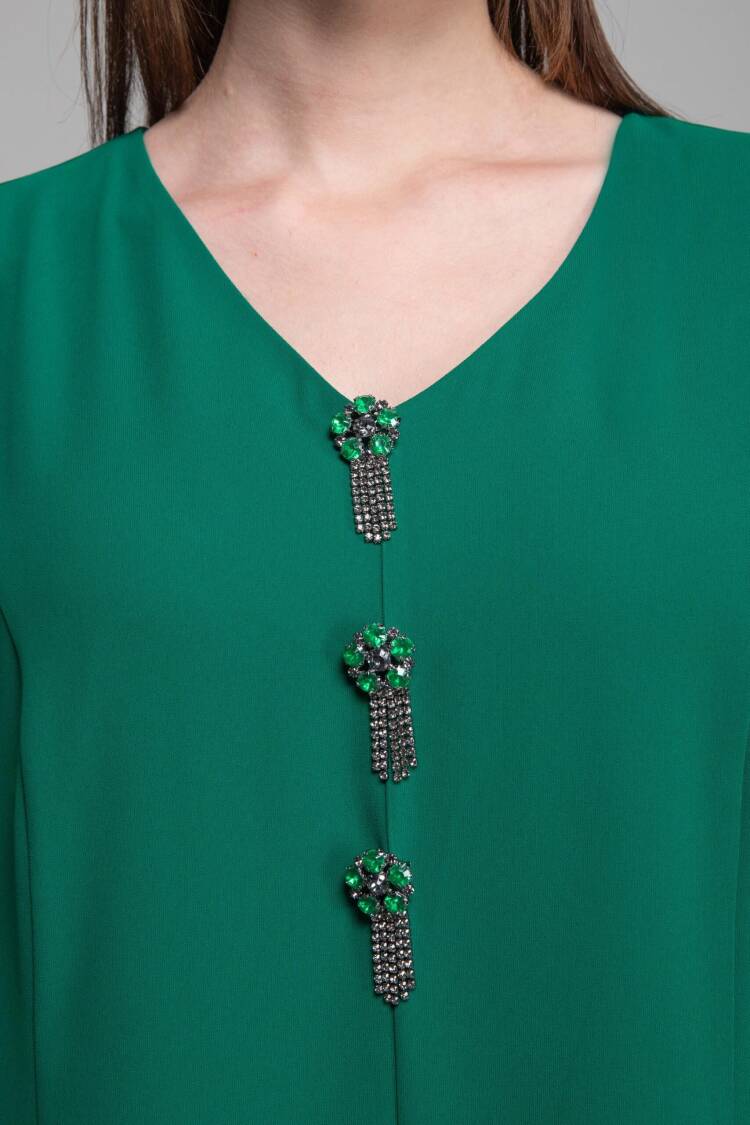 V Neck Suzanna Dress