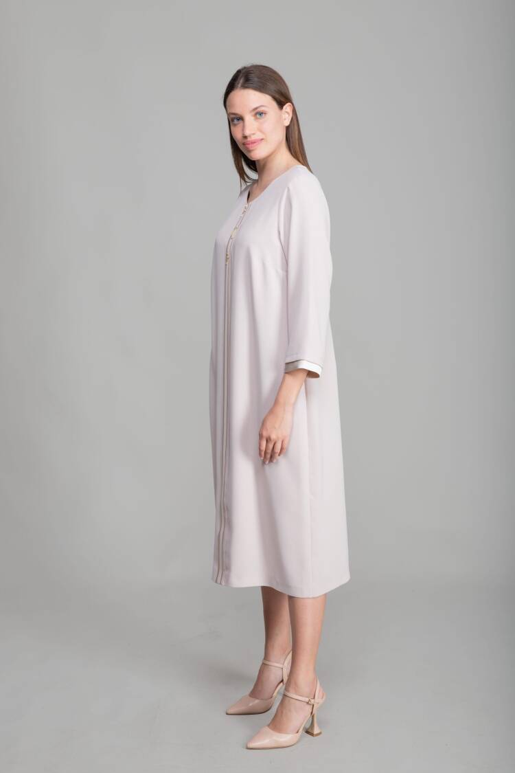 Round Neck Straight Skinny Suzanna Dress