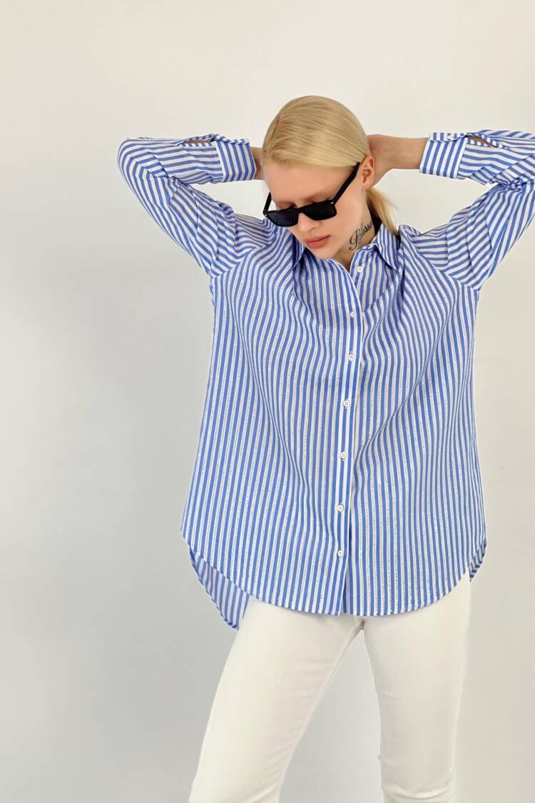 Make Stripe Stone On Shirt Front