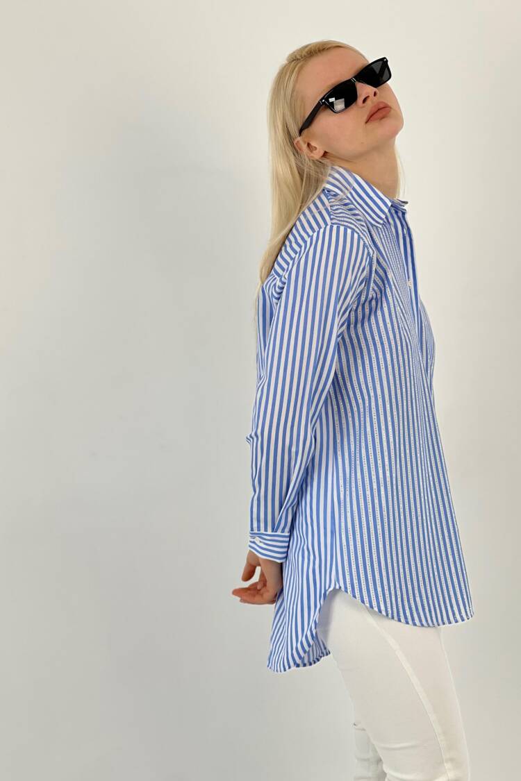 Make Stripe Stone On Shirt Front