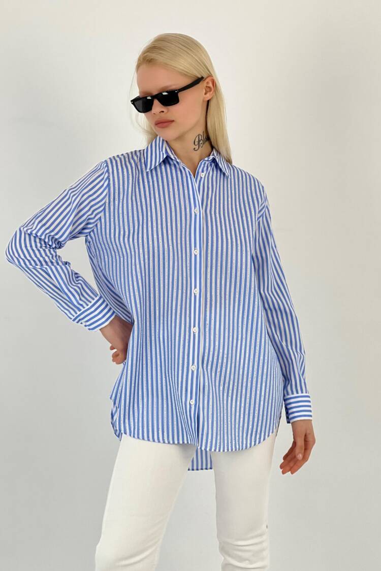Make Stripe Stone On Shirt Front