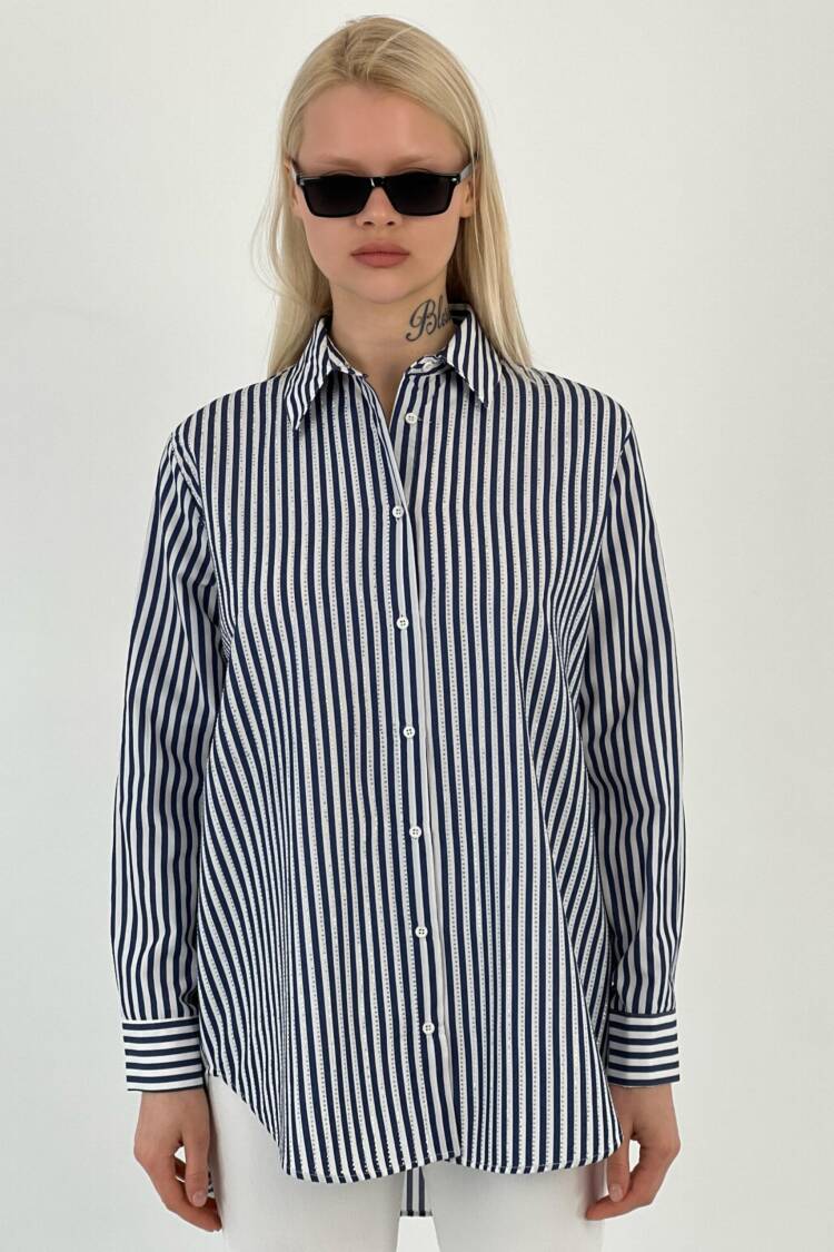 Make Stripe Stone On Shirt Front