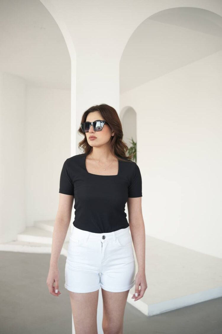 Square Neck Blouse