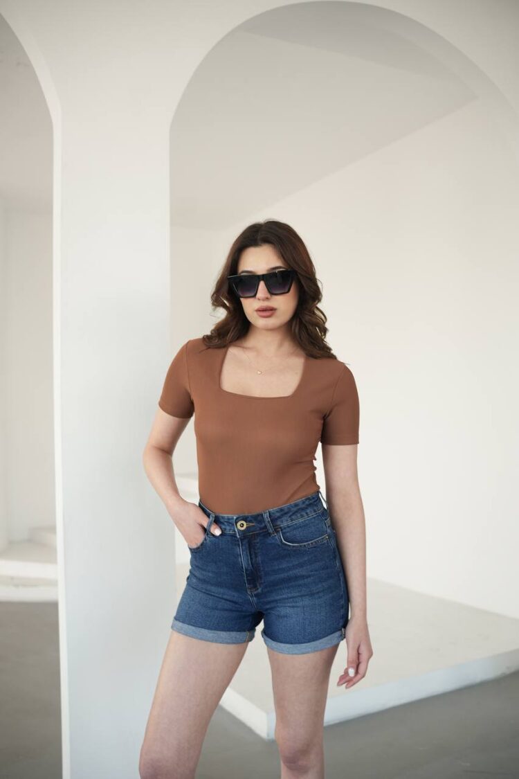 Square Neck Blouse