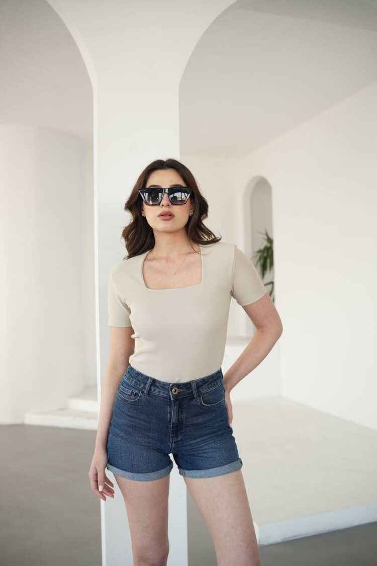Square Neck Blouse