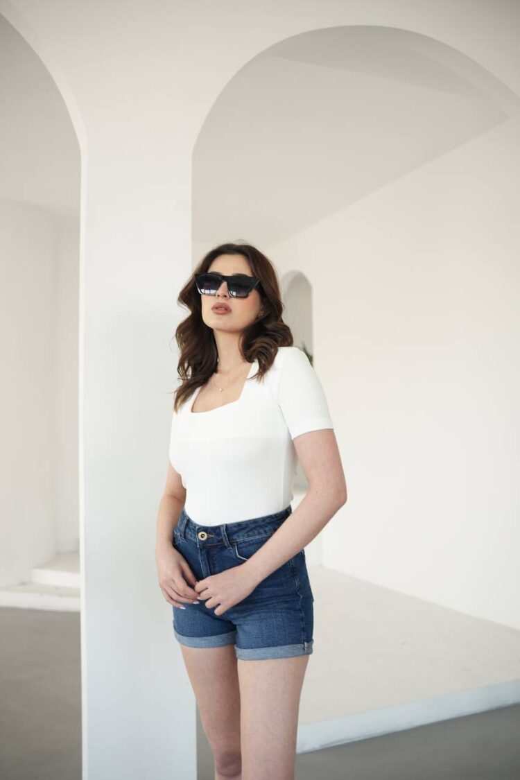 Square Neck Blouse