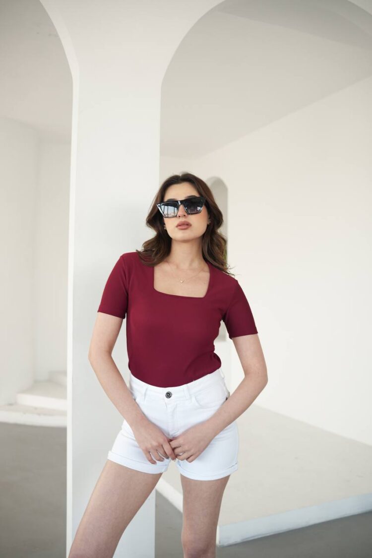 Square Neck Blouse