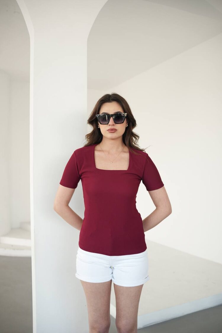 Square Neck Blouse