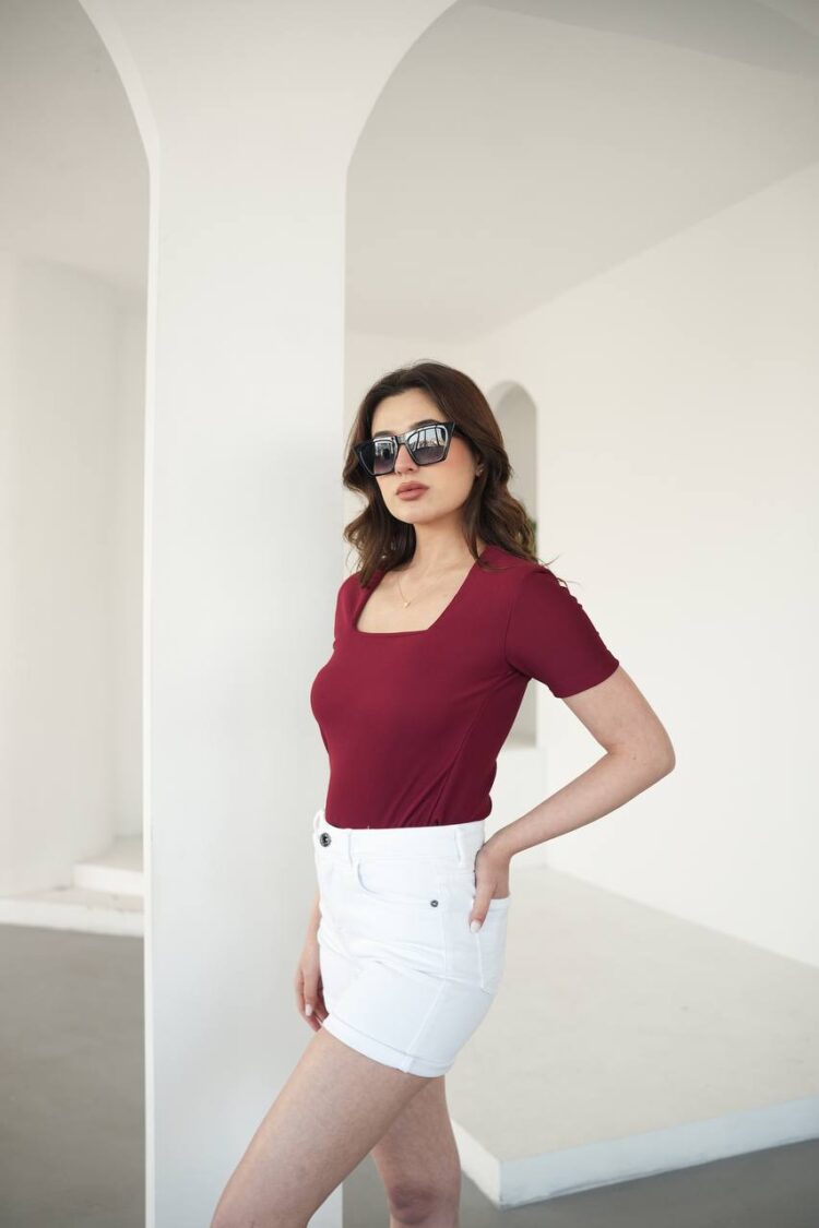 Square Neck Blouse