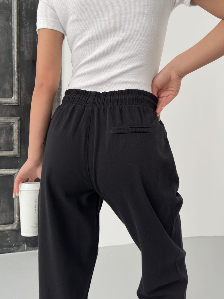 Pocketed Gabardine Pants