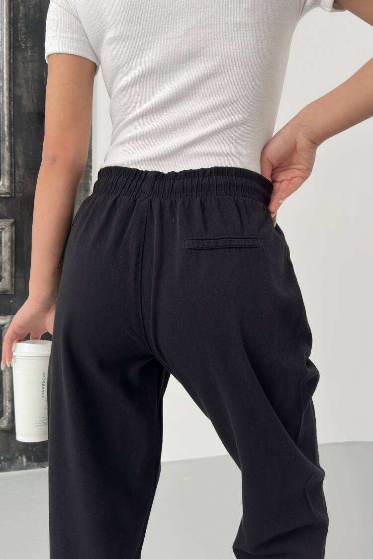 Pocketed Gabardine Pants