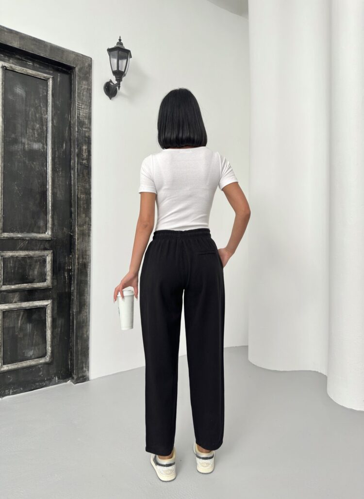 Pocketed Gabardine Pants