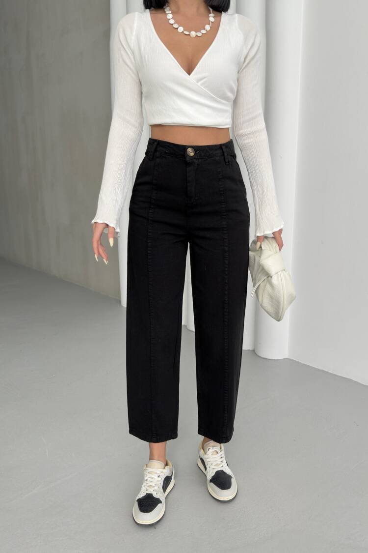 Detailed Gabardine Pants - My Fashion - Globality Store - Women Clothes Wholesale Turkey