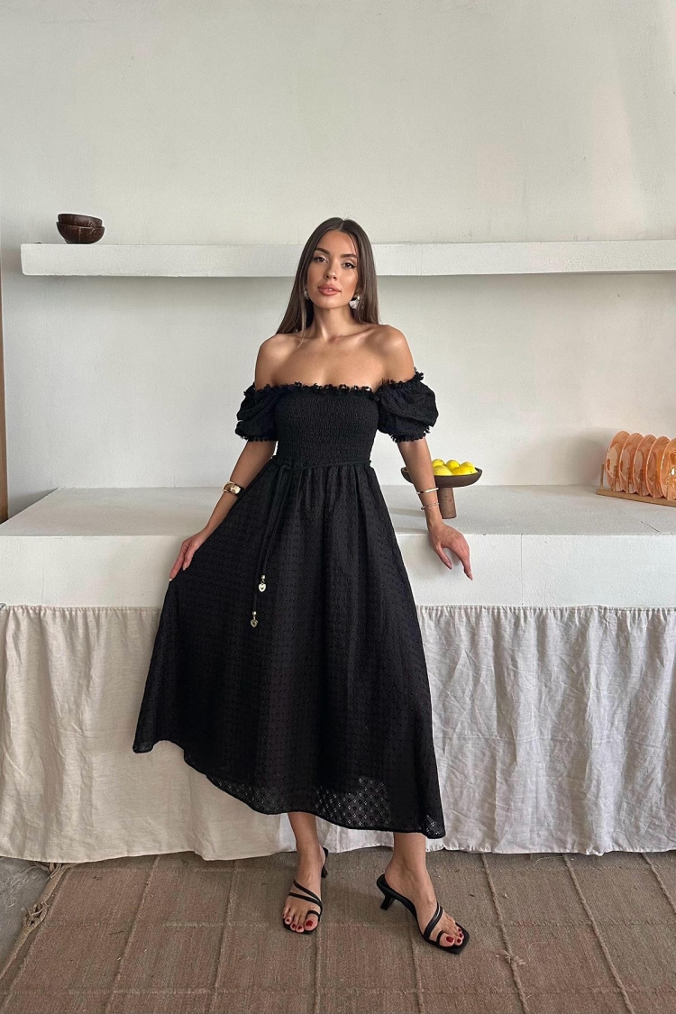 WholesaleGipeli Embroidered Dress