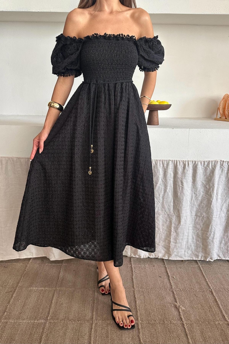 WholesaleGipeli Embroidered Dress