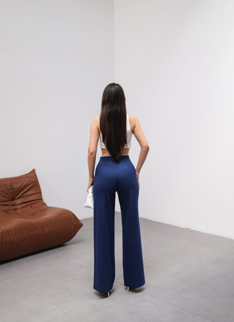 High Waist Streight Fit Palazzo Pants