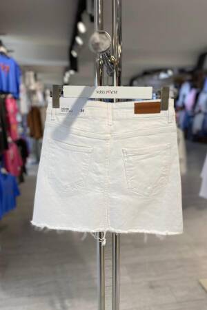 Fabric Denim Skirt Baklava Denim - MISS POEM - Globality Store - Women Clothes Wholesale Turkey