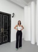Pleated Linen Pants - My Fashion - Globality Store - Women Clothes Wholesale Turkey
