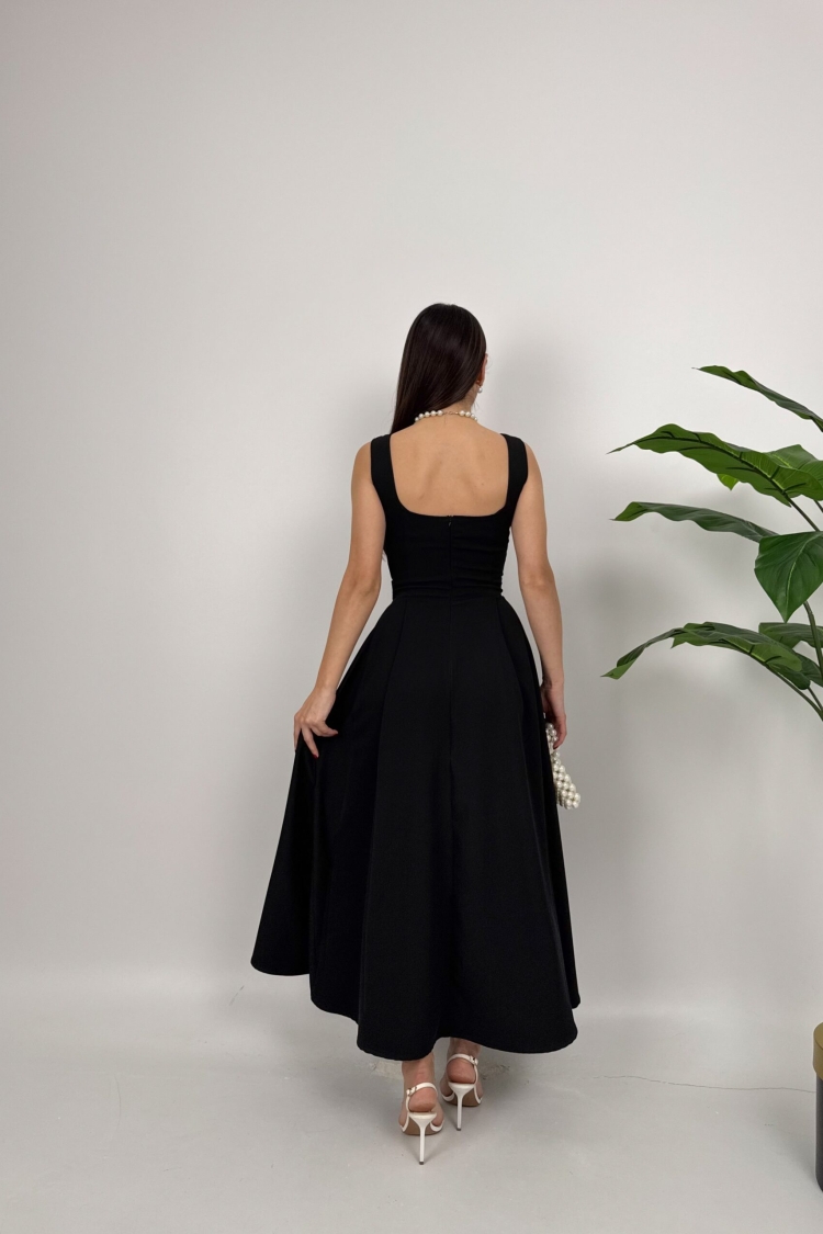 Belt Button Dress