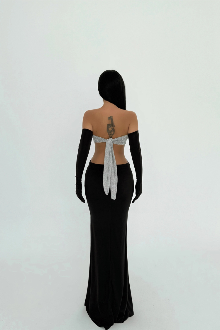 Elvera Glitter Detail Dress