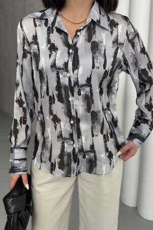 Van Gogh Pattern Shirt - My Fashion - Globality Store - Women Clothes Wholesale Turkey