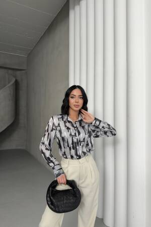 Van Gogh Pattern Shirt - My Fashion - Globality Store - Women Clothes Wholesale Turkey