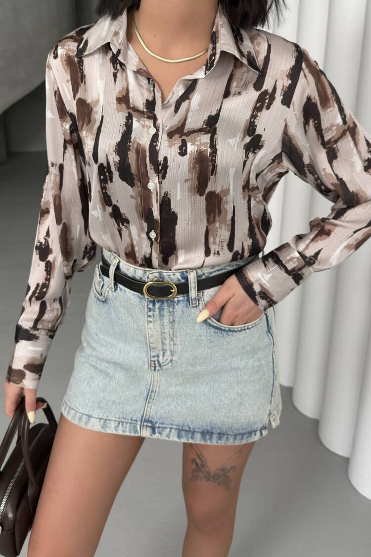 Van Gogh Pattern Shirt