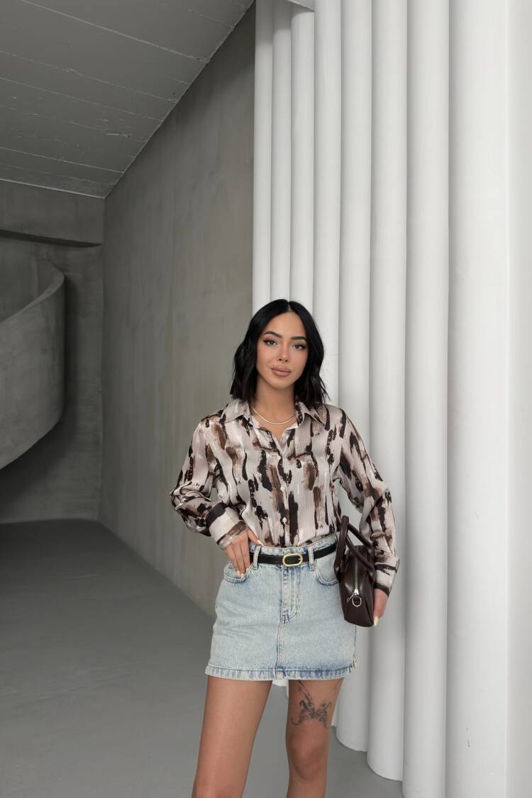 Van Gogh Pattern Shirt