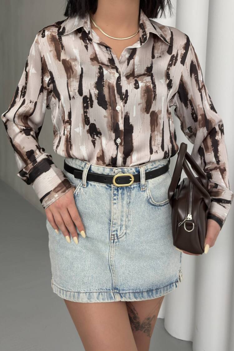 Van Gogh Pattern Shirt
