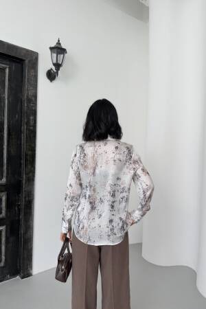 Dalmatian Pattern Shirt - My Fashion - Globality Store - Women Clothes Wholesale Turkey