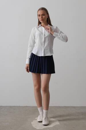 Basic Shirt - Reyon - Globality Store - Women Clothes Wholesale Turkey