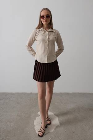 Basic Shirt - Reyon - Globality Store - Women Clothes Wholesale Turkey
