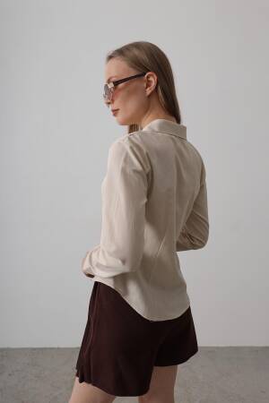 Basic Shirt - Reyon - Globality Store - Women Clothes Wholesale Turkey