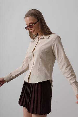 Basic Shirt - Reyon - Globality Store - Women Clothes Wholesale Turkey