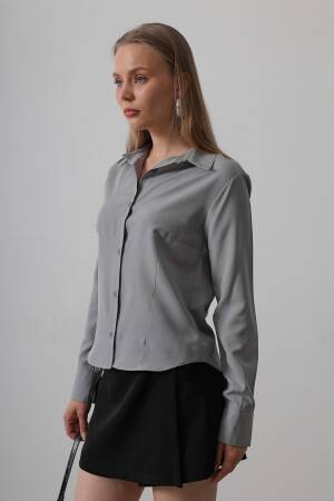 Basic Shirt - Reyon - Globality Store - Women Clothes Wholesale Turkey