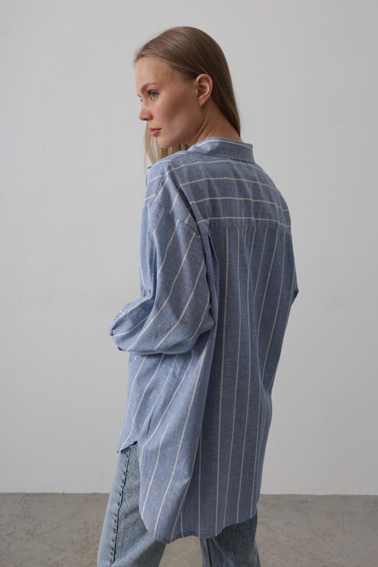 Striped Tunic Shirt -Pattern 1