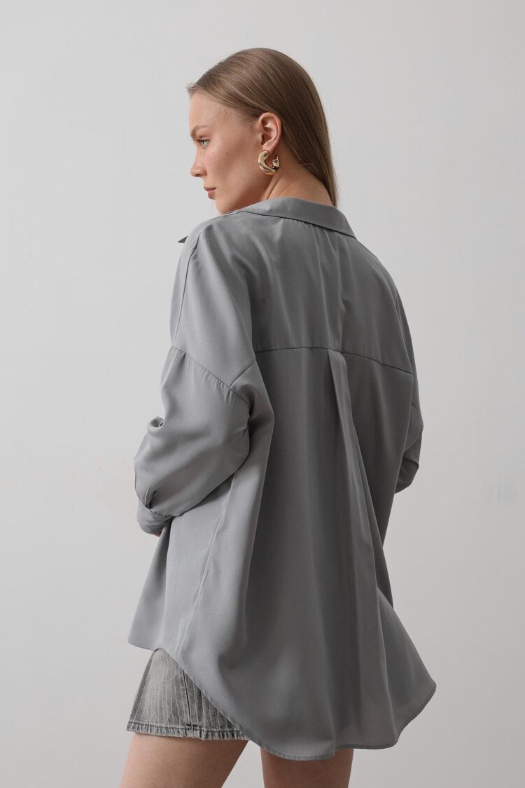Wide Cuff Detailed Shirt