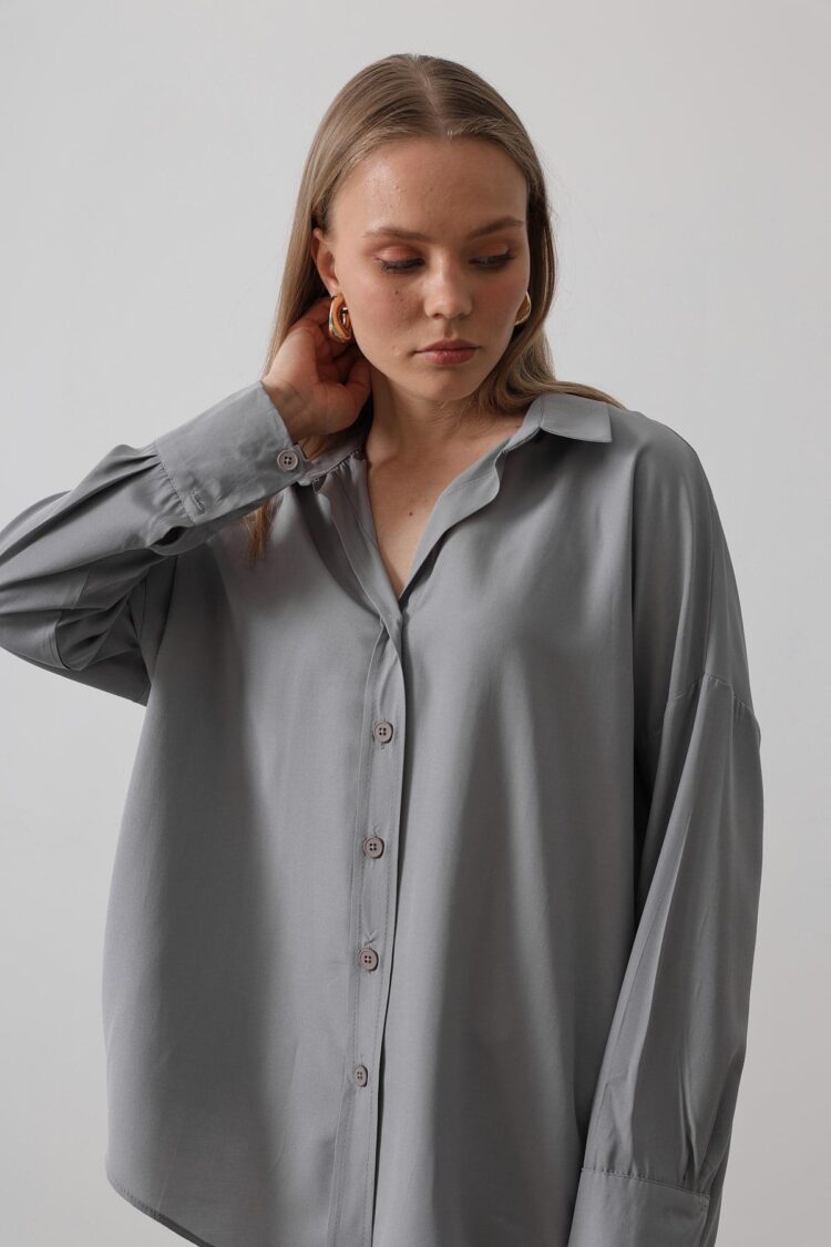 Wide Cuff Detailed Shirt
