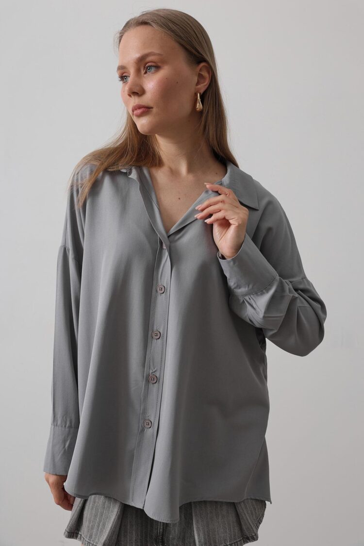 Wide Cuff Detailed Shirt