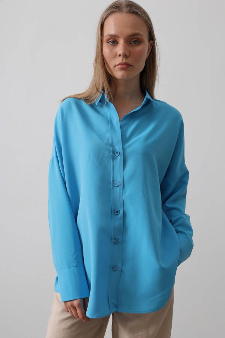 Wide Cuff Detailed Shirt