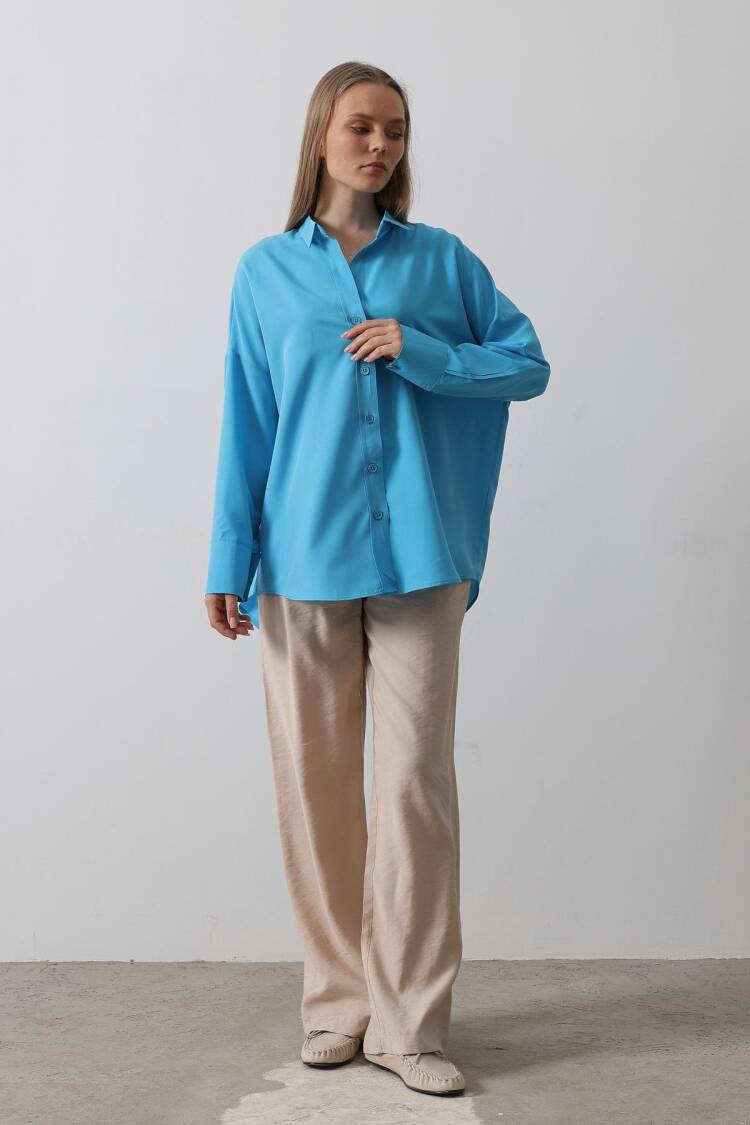 Wide Cuff Detailed Shirt