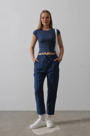 Trousers - Reyon - Globality Store - Women Clothes Wholesale Turkey