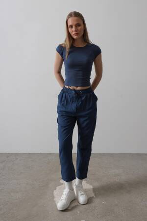 Trousers - Reyon - Globality Store - Women Clothes Wholesale Turkey