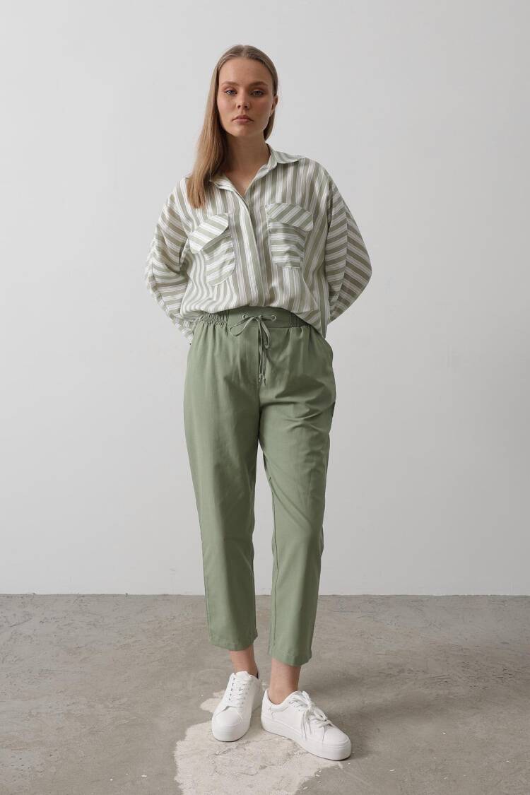 Trousers - Reyon - Globality Store - Women Clothes Wholesale Turkey