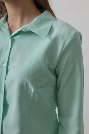 Basic Shirt - Reyon - Globality Store - Women Clothes Wholesale Turkey