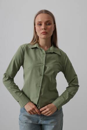 Basic Shirt - Reyon - Globality Store - Women Clothes Wholesale Turkey