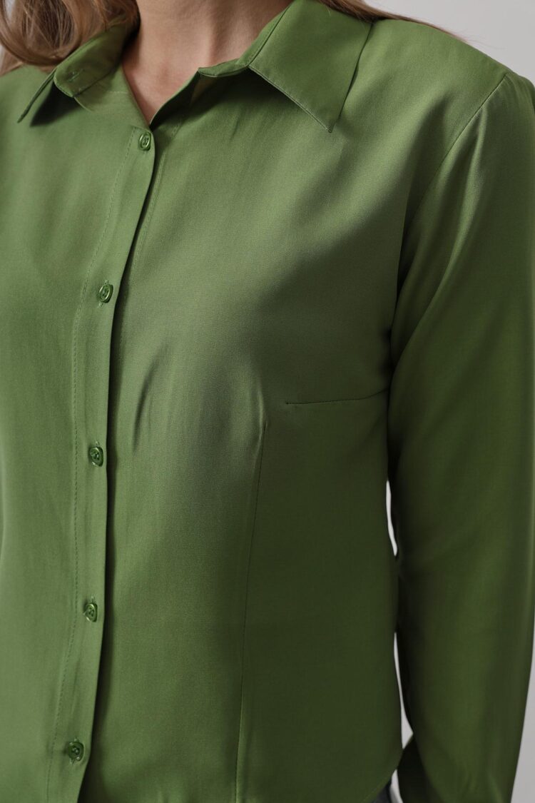 Basic Shirt - Cagla Green